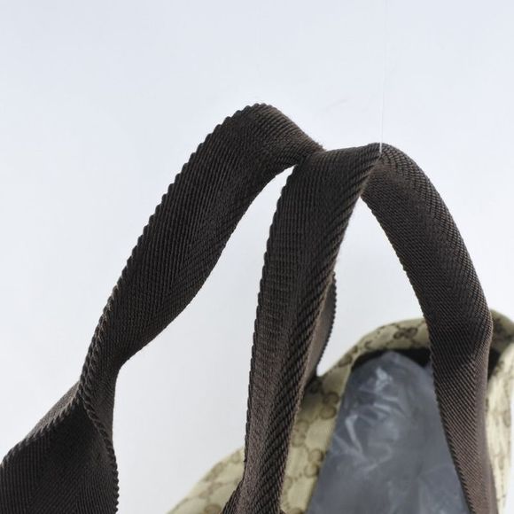 Gucci Gg Canvas Beige Canvas Tote Bag (Pre-Owned) - Picture 2 of 11